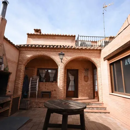 Casa Rural De Estilo Rustico Con Spa Almagro Exterior foto