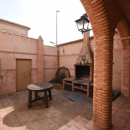 Casa Rural De Estilo Rustico Con Spa Almagro Exterior foto