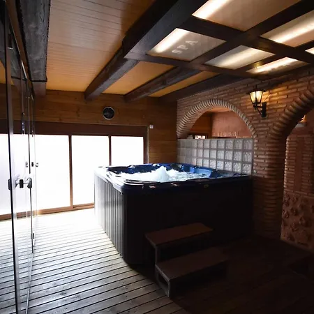 Casa Rural De Estilo Rustico Con Spa Almagro Exterior foto